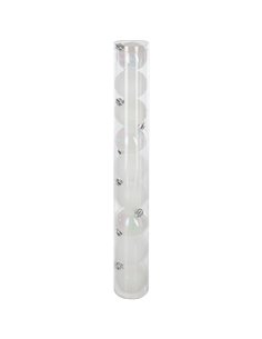 Juego de 9 bolas Navidad ø 6 cm Color Blanco