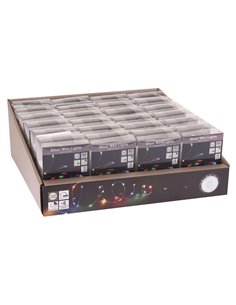 Guirnalda microLed 80 luces 2 m Tono luz Multicolor