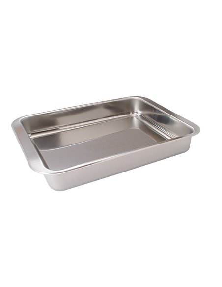 Bandeja INOXIBAR para horno de acero inoxidable Longitud 40 CM