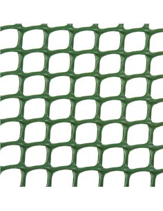 Malla plástica cuadrada NORTENE Verde 300gr/m2 Luz malla apox. 0,5 x 0,5 CM