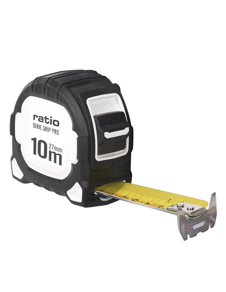 Flexómetro RATIO Grip Pro 10 m x 27 mm