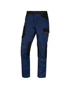 Pantalón bicolor Strech DELTAPLUS  M2PA3STR Azul/naranja Talla L