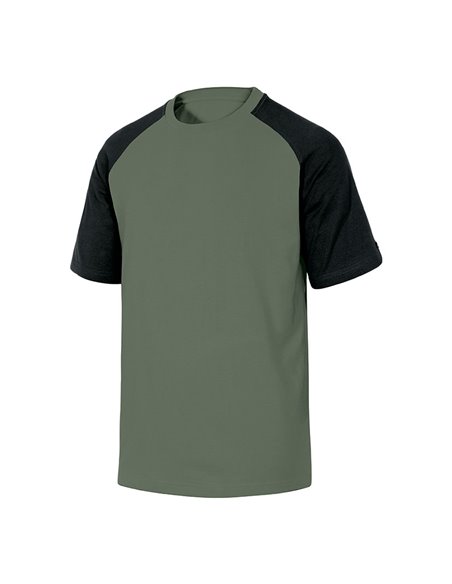 Camiseta DELTAPLUS Match Spring verde/negro Talla XL