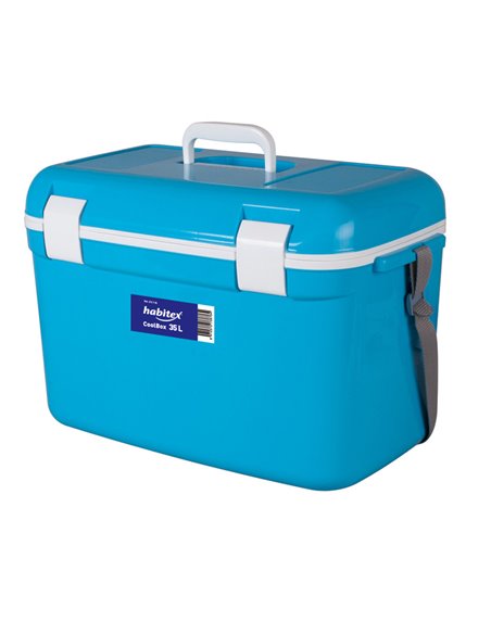 Nevera rígida HABITEX CoolBox dos cierres Capacidad 35 L