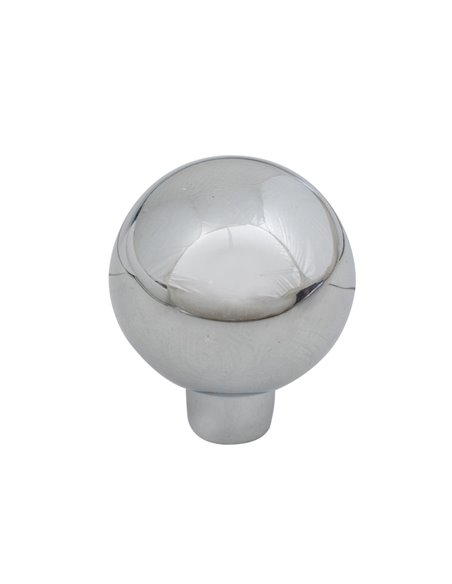 Pomo ESTAMP cromo brillo ø 24 mm