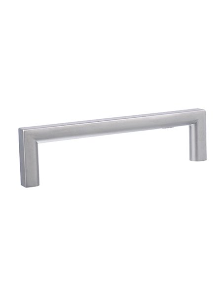 Tirador ESTAMP cromo mate 136x8 mm